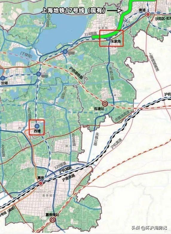 上海地铁17号线最新路线图